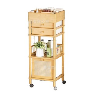 Multifunctional <b>Storage</b> <b>Cart</b> 5 Tier With Wheels Eco Friendly Office Organizer For Living Room Bathroom Beauty Salon - Product Image 2