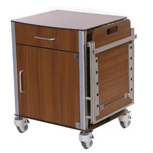 2023 Hot Sale HPL Hospital Furniture Medical Storage Cabinet Trolley For Sale