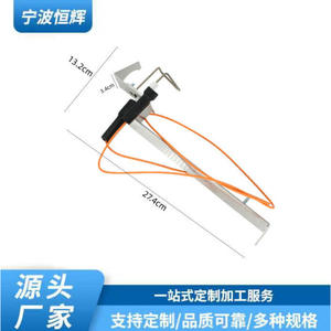 Encendedor de Repuesto para Calentador de Piscina Haxign1931 con Cable Naranja y Soporte Metálico para Mantenimiento del Sistema de Calefacción - Product Image 4