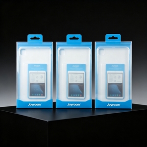 Boîtes pliantes en plastique PET transparent personnalisées avec impression offset, emballages recyclables en PVC/PP, étuis pour téléphone, boîtes pour chargeurs USB rapides - Product Image 2