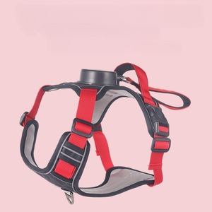 Harnais pour grand chien en nylon anti-déchirure à motif uni, laisse résistante à l'usure, offre spéciale - Product Image 6