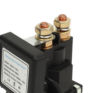 Interruttore di disconnessione della batteria per <span class=keywords><strong>auto</strong></span> ad alta corrente Master Power Kill Disconnector interruttore <span class=keywords><strong>con</strong></span> <span class=keywords><strong>telecomando</strong></span> 2 12V - Product Image 4