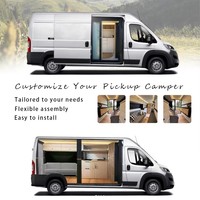 Campervan hors route camion Avan camping-car avec toilette salle de bain vie chinoise Camping Module Furgonrta personnalisé Camping caravane