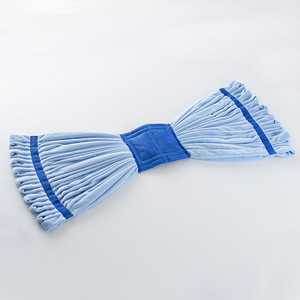 <b>Microfiber</b> Wet <b>Mop</b> Heads X-Type Flat Head Thickened Absorbent Replacement For Home Cleaning - Product Image 1