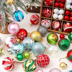 Custom Luxury <b>Christmas</b> Ball Plastic Mixed <b>Mini</b> Ornament Decoration <b>Christmas</b> Ball for Sale - Product Image 6