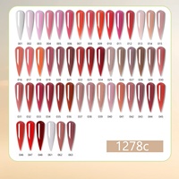 Gelsky Gel UV de construction couleur nude pour extension d'ongles
