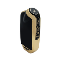 Housse de clé de voiture luxueuse coque de clé souple en TPU support de porte-clés personnalisé pour KIA K5 CARNAVAL