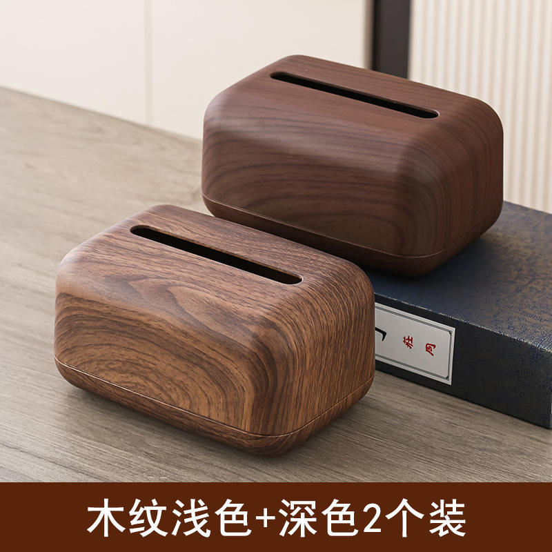 ลายไม้เลียนแบบวอลนัทสไตล์ขนมปัง [สีอ่อนและสีเข้ม]