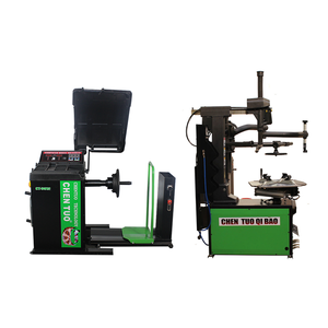 Équilibreur de roue automatique intelligent de camion de prix usine 16 ''-24'' Machine d'équipement de véhicule pour l'équilibrage de roue - Product Image 1