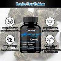 Capsules de Maca à Marque Privée OEM, pour les Fesses et les Hanches, Herbe de la Chèvre Cornée, Maca Noire et Bleue, Capsules de Racine Herbacée pour l'Énergie et l'Agrandissement