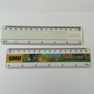 Regla Transparente de PVC con Logotipo Personalizado de GIFTWAY, Diseño Doble Impreso, 15/20/30 cm, Útiles Escolares Prácticos - Product Image 3