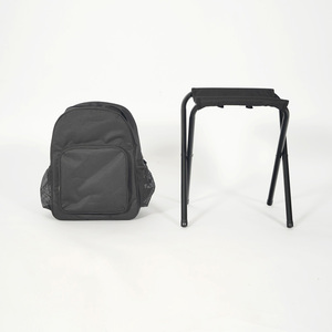 Chaise de camping pliable en tissu Oxford 600D avec <span class=keywords><strong>cadre</strong></span> métallique pour l'extérieur, la plage, le parc, les randonneurs, pour le camping et la plage - Product Image 2