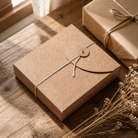 Enveloppes à cordon de qualité alimentaire pour l'emballage de sachets de thé et de poudre de café, boîte à cordon personnalisée, enveloppe à œillet