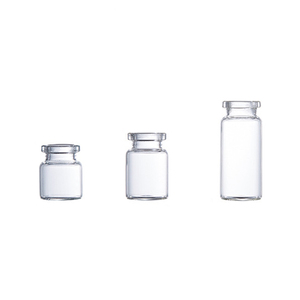 <b>Mini</b> Medical Glass Vial 2ml 3ml 5ml 7ml 10ml Thin Flat <b>Bottle</b> Tube Small Medical Glass Container - Product Image 6