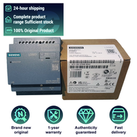 Módulo Lógico LOGO 12/24RC de Siemens, Módulo de E/S Digital 6ED1052-2FB08-0BA2, PLC, Controlador Programable Industrial, Superventas