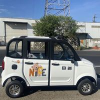 Elegant 4 Seater Enclosed Mobility Scooter for Community Use Closed Mobility Scooter