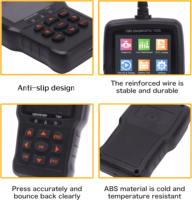 Escáner de Diagnóstico Universal OBD II con Pantalla a Color, Lee Códigos de Error, 1 Año de Garantía, Conexión Plug and Play para Todos los Autos