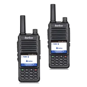 Inrico T290 3G POC 무전기 200km 장거리 양방향 라디오 인터콤 5200 mah 배터리