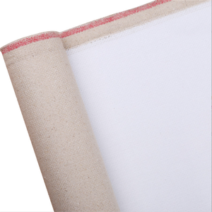 Rouleau de <span class=keywords><strong>toile</strong></span> de <span class=keywords><strong>lin</strong></span> de haute qualité, m, tissu pour <span class=keywords><strong>peinture</strong></span> et couleur à l'huile - Product Image 1