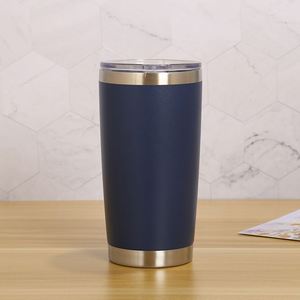 Black Tumbler Standard Stainless Steel <b>Insulated</b> Powder Coated Matte Seamless Inner Wall Leak Proof Travel <b>Mug</b> ASM25 - Product Image 5