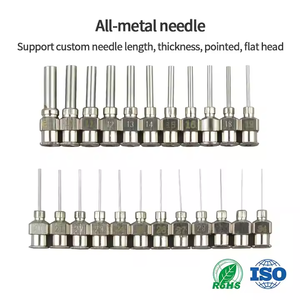 1/2 Zoll Edelstahl PP 13mm Rohrlänge Ganzmetall-Flache Nadel 8G-34G Neuer Zustand für die landwirtschaft liche Industrie - Product Image 2