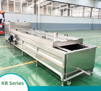 Machine de pasteurisation à tunnel pour fruits en conserve en verre en acier inoxydable à température réglable pour l'industrie alimentaire
