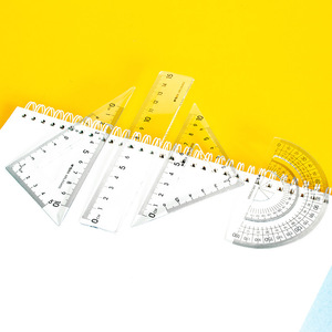 Règle ondulée MG Light pour étudiants, 15 cm, en plastique transparent, ensemble d'outils de dessin ARLN0450 - Product Image 2