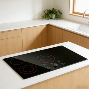 Panneau en verre trempé imprimé en sérigraphie personnalisé OEM pour porte de <span class=keywords><strong>four</strong></span> et panneau de commande de micro-ondes - Product Image 1