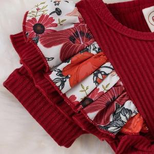 Set pakaian bayi perempuan cantik anak-anak berkualitas tinggi gaun bayi perempuan - Product Image 5