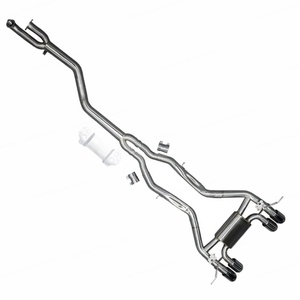 2.99-3.5" Mid Catback Valvetronic M3 Exhaust Pipes for BMW M4 M3 G80 G82 S58B30A 3.0T 2021-2024 with Rear Exhaust Muffler Tips - Product Image 3