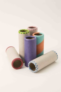 Bobines de fil de papier vierges Premium 69 x 3,5 x 295 mm, tubes d'enroulement en kraft pour applications de tissage et de filature - Product Image 3
