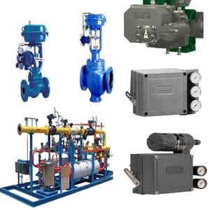 Válvula de control de jaula AZBIL HCB HPC con cilindro de pistón GOM64LM ~ GOM154LM y posicionador de válvula Fisher 3582i 3610JP 3720 3661 - Product Image 1