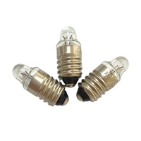 Ampoule de type stylo E10 1.1V0.09A / 2.2V0.25A / 2.5V0.3A Ampoule de lampe torche médicale