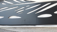 Revêtement d'architecture moderne en aluminium CNC, façade perforée, revêtement en poudre, ignifuge, anticorrosion, écologique, pour bâtiments