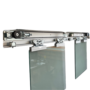 Ouvre-porte automatique en verre électrique Chisung <span class=keywords><strong>CSASD</strong></span>-A1, design moderne, télécommande, moteur sans balais CC, induction, porte coulissante automatique, villa - Product Image 5