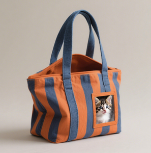 Özel küçük köpek kedi taşınabilir lüks hafif stil evcil hayvan taşıyıcı seyahat taşıma çanta <span class=keywords><strong>Pet</strong></span> Tote çanta temizle pencere ile - Product Image 1