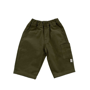 Pantalons <span class=keywords><strong>cargo</strong></span> décontractés en coton pour garçons, style coréen, couleur unie, automne-hiver, nouveaux pantalons droits élégants et polyvalents - Product Image 5