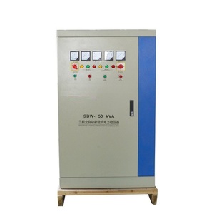 ระบบควบคุมแรงดันไฟฟ้าอัตโนมัติ 3 เฟส แบบ SVC/เซอร์โว ความแม่นยำสูงสำหรับเครื่องจักร - Product Image 6