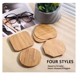 15W Fast Wireless Charger Lamp <b>LED</b> <b>Lighting</b> Modern Design Construction Custom Logo Printing CE - Product Image 6