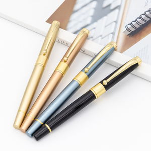 <span class=keywords><strong>Stylo</strong></span> Roller de Luxe en Métal <span class=keywords><strong>avec</strong></span> Finition Dorée, Logo Personnalisé Gravé au Laser, <span class=keywords><strong>Stylo</strong></span> Bille pour Signature Professionnelle, Cadeau Promotionnel de Bureau - Product Image 3