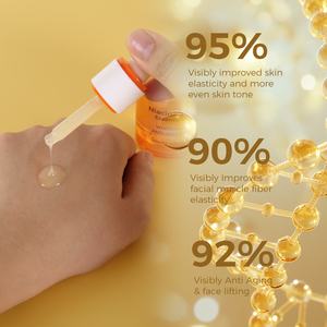 Oem Skincare Anti <strong>Aging</strong> Hyaluronic Acid <strong>Vitamin</strong> C E Serum Skin Care Face Niacinamide Serum Oil in Best Quality - Product Image 3