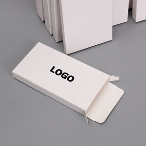 Scatole di carta Kraft personalizzate con Logo, cartone bianco doppio inserto scatole di imballaggio per la vendita al dettaglio e la spedizione regalo - Product Image 1