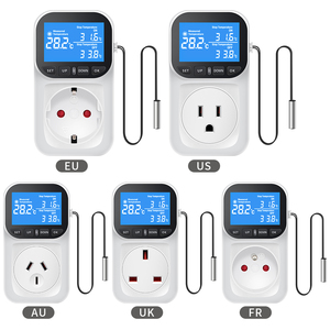 <strong>Portable</strong> Timer Socket VA050EU Automatic Temperature Controller Socket LCD <strong>Thermostat</strong> With Backlight for Refrigerator - Product Image 4