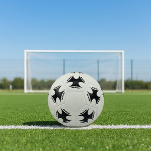 Balón de Fútbol Promocional al por Mayor con Logotipo Personalizado, Tamaño Profesional 5, Balón Cosido a Máquina y Termosellado para Deportes de Equipo - Product Image 1