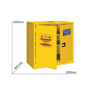 Carvel 1000x460x1000mm armario de seguridad monobloque para líquidos y disolventes inflamables - Product Image 2