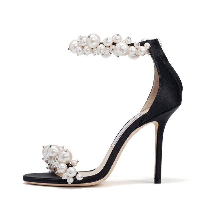 Tacones con perlas, el nuevo toque original para las novias del 2019 -  Bulevar Sur