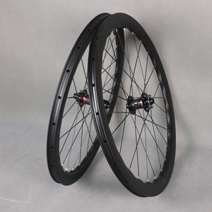 Roues de vélo de route en carbone SERAPH Full Carbon Road Disc, modèle Wave Clincher, 50*25mm, 6 boulons, 100*12/142*12mm, WH50-1 - Product Image 2
