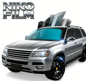 Film solaire pour vitres de voiture en céramique nano PET de haute qualité fabriqué aux États-Unis, anti-rayures, anti-UV, isolation thermique, avec garantie de 5 à 10 ans - Product Image 1