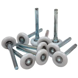 Nylon Steel Rollers With Stem And Bearing r8 roller high speed garage door parts factory 2'' 3'' steel garage door parts roller