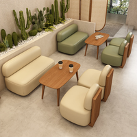 Meubles de restaurant commerciaux modernes, table et chaises en bois massif pour café, table et chaises de salle à manger durables et écologiques